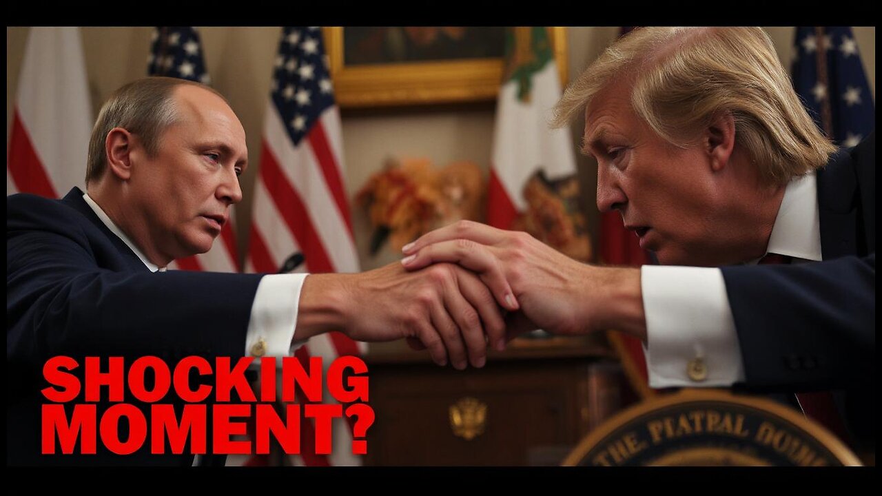 Trump's Shocking Handshake with Putin Goes Viral – What Really Happened?!