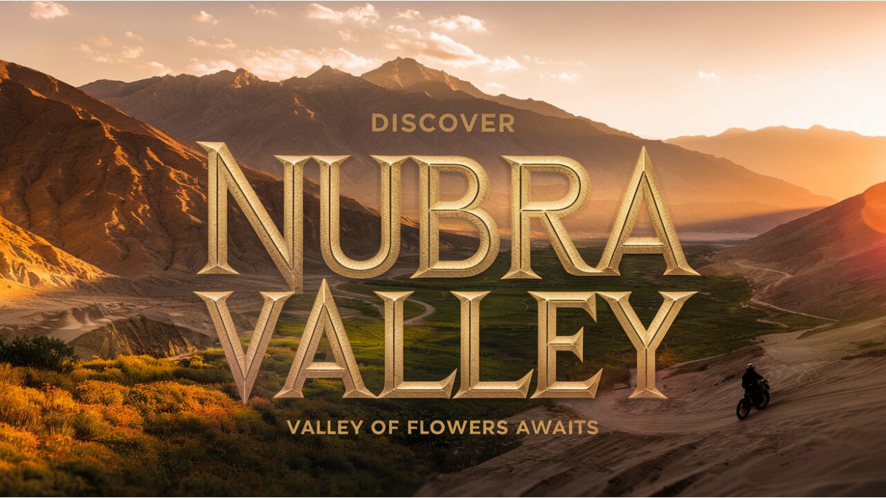 Discover Nubra Valley in Ladakh – Ultimate Adventure in the Valley of Flowers.