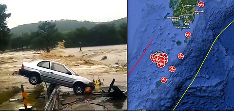 JAPAN EARTHQUAKE SWARM & EVACUATIONS-RECORD TEXAS FLOODS!