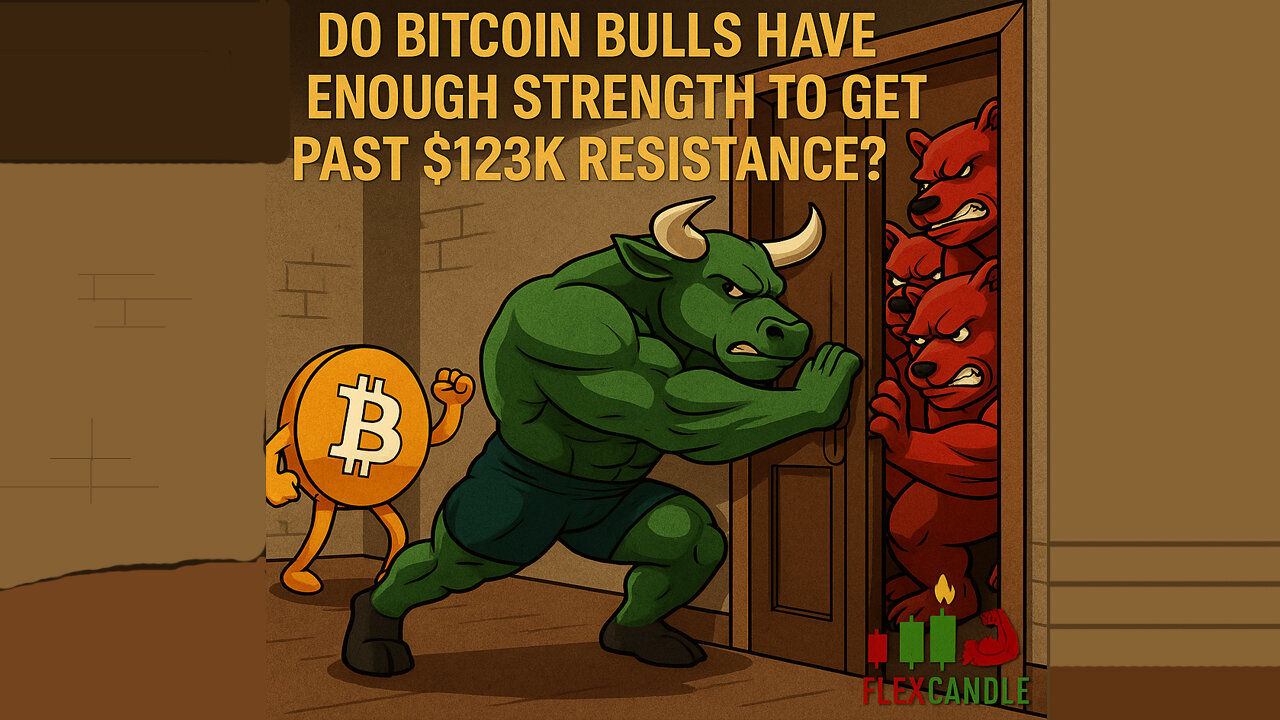 Bitcoin Bulls Stuck Below $123K 🚨 Will This Head & Shoulders Break Us Down? Ep. 120