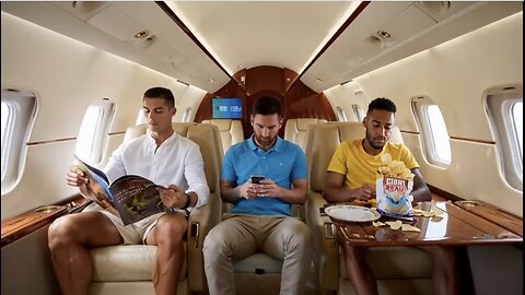 Ronaldo, Messi and Neymar are stranded on a deserted island!
