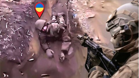 Fierce Battle: Russian and Ukrainian Forces Clash in Close Combat