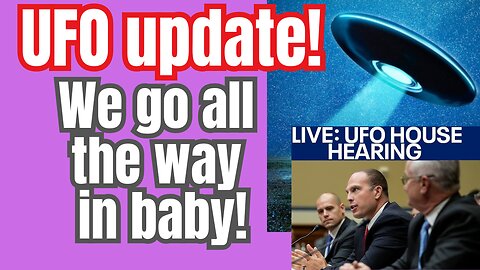 We do a hard hitting update on where we are with UFO disclosure!