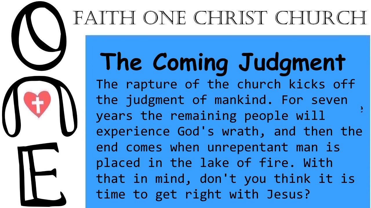 The Coming Judgment