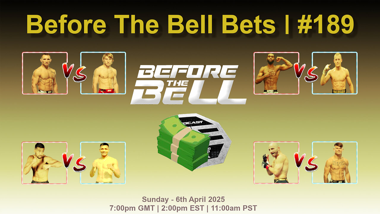 Alexander Volkanovski - Chandler vs Pimblett - Shakhram Giyasov - Jaron Ennis - UFC | BTB BETS 189