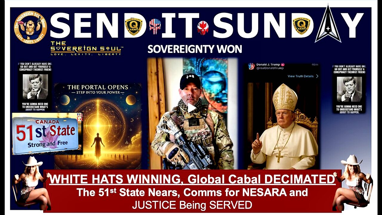 White Hats Won? 51st State Next? Cabal Dismantled? 5/5 Marker, Trump Card Active! (compilation)
