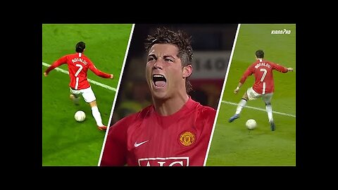 Cristiano Ronaldo 2008 ► Ballon d'Or Level Skills 👑