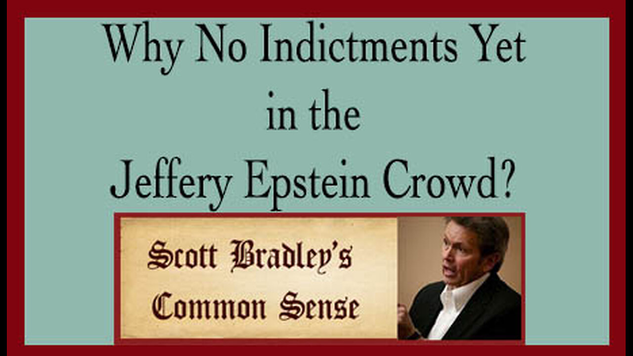 Why No Indictments Yet in the Jeffery Epstein Crowd?