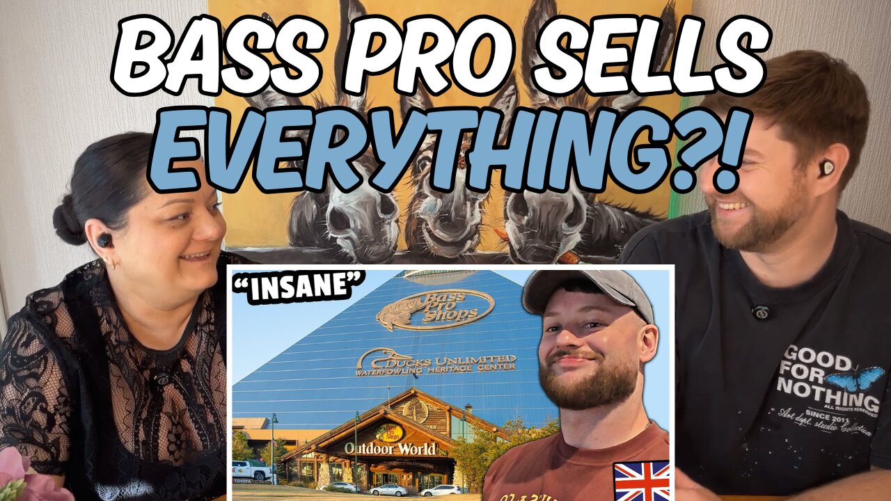 British Guy goes to the BASS PRO Store | REACTION