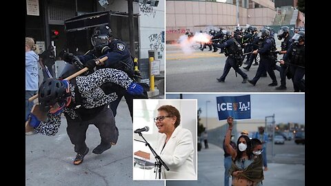 LA Gets Raided by ICE, SEIU Pres Swept Up and Karen Bass is an Idiot; Gavin Newscum Loves Criminals