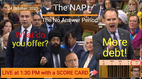 Question Period - October 24, 2025 – The NAP