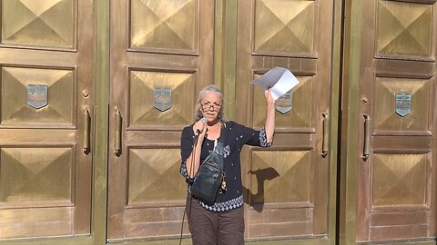 Calgary Court House Rally against Fluoride - Aug 1 2025