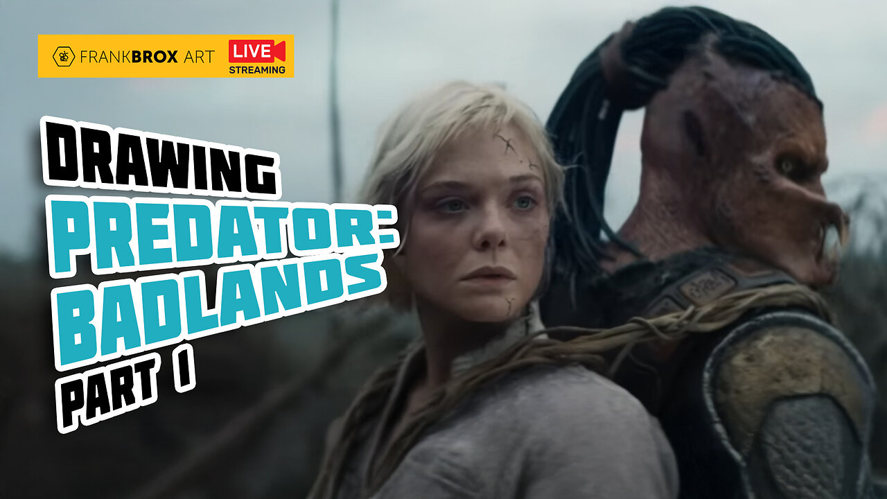Predator Takes Over the BADLANDS in This Epic Drawing!
