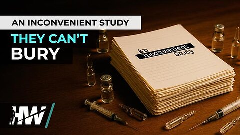 AN INCONVENIENT STUDY THEY CAN'T BURY