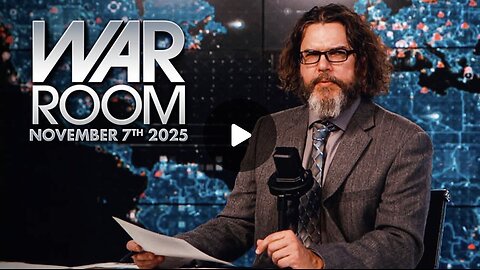 11 7 25 WAR ROOM Rob Dew J6 Pipe Bomber Identified? Capitol Hill Officer Planted Device