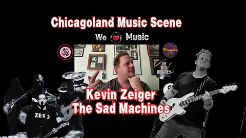 Kevin Zeiger 🎸 Sad Machines Smashing Pumpkins Tribute | Hogpod Chicago Music Scene Podcast