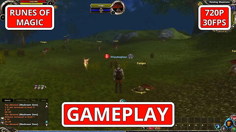 Runes of Magic: Gameplay - (PC HD) [720p30FPS]