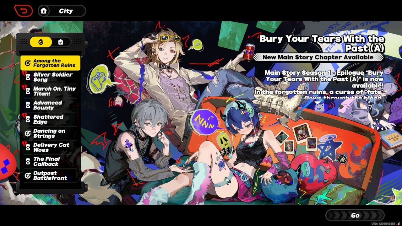 Bury Your Tears With the Past (A) - Zenless Zone Zero (ZZZ) - Version 1.6 Story Quest (Full Quest)