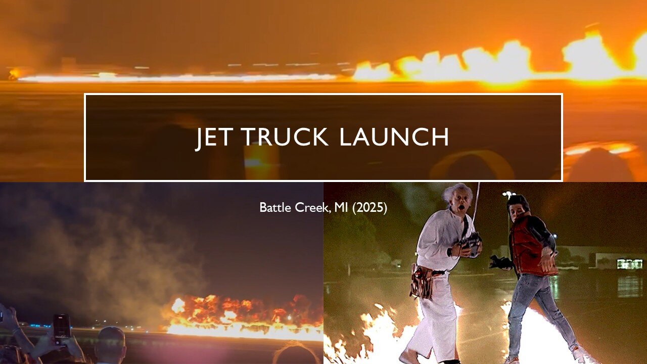 Jet Truck Show/Launch (Full Screen Version)