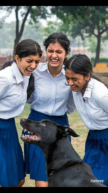 “Girls Tease a Dog… But What Happens Next Shocks Everyone!”