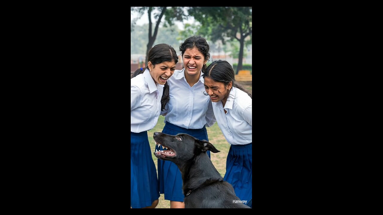 “Girls Tease a Dog… But What Happens Next Shocks Everyone!”