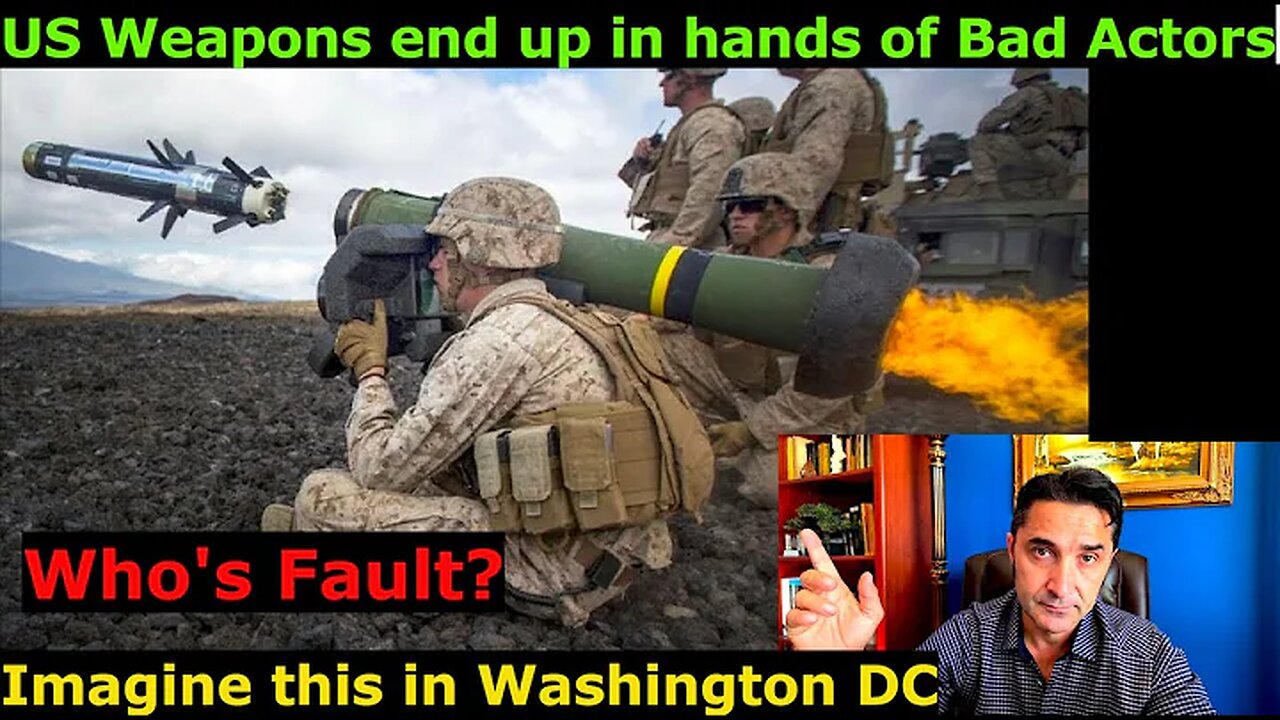 Western Weapons end up in Bad Actors' hands. Negative consequences of arming Ukraine.