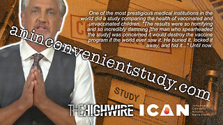 Del Bigtree: Groundbreaking Suppressed Study Reveals Unvaccinated Children Healthier Than Vaccinated