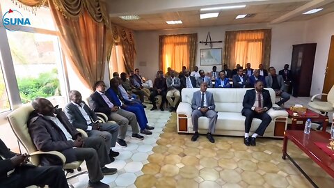 Malik Agar meets with the Sudanese community in Asmara
