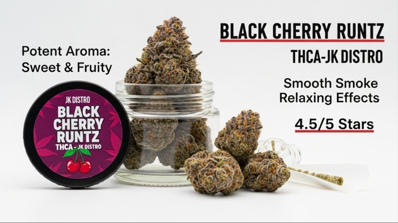 BLACK CHERRY RUNTZ at JK DISTRO