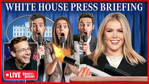 White House Press Briefing LIVE Now After Epstein News: Karoline Leavitt TORCHING Reporters