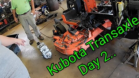 Kubota Control Valve Change Day 2