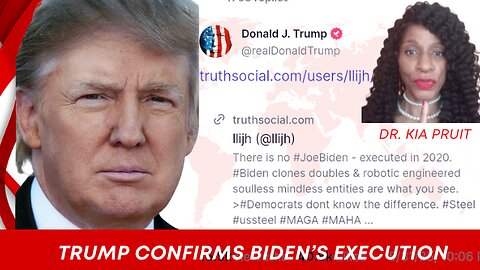 President Trump Confirms that Biden Was Executed in 2020!