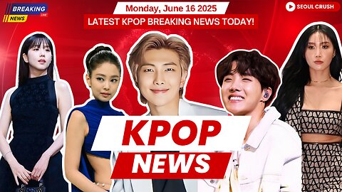 Jennie's Jean Paul Gaultier Photos, G-Dragon's Tardiness, | Kpop News - June 16, 2025