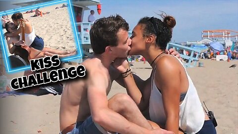 "A Naughty Game of Black & White – She Lost, Now Comes the Kiss!