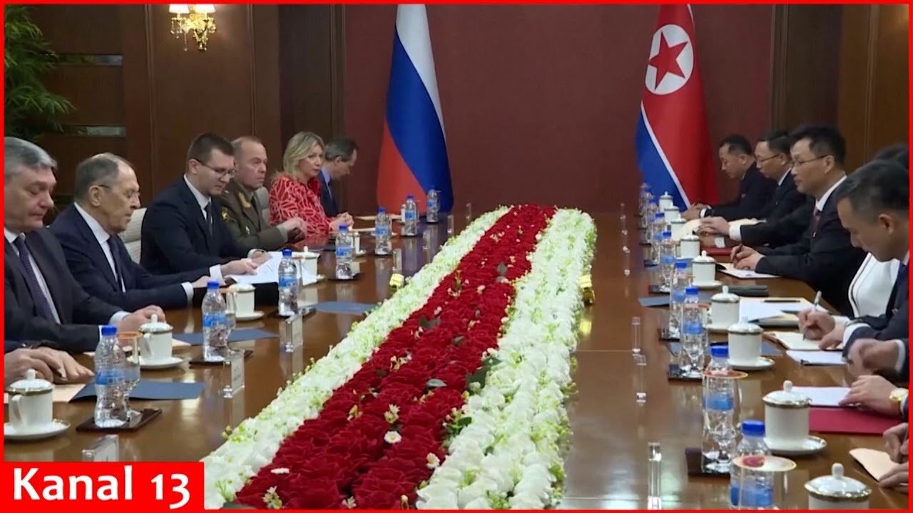 Russia’s Lavrov visits North Korea, holds talks with counterpart