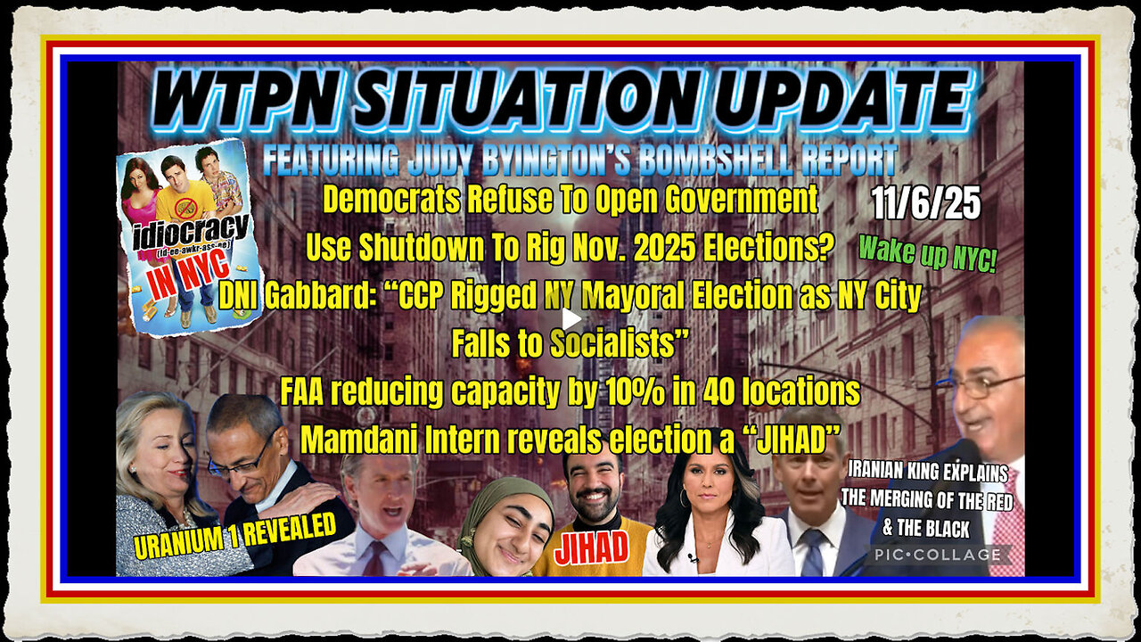 WTPN SITUATION UPDATE FEATURING RESTORED REPUBLIC 11 6 25