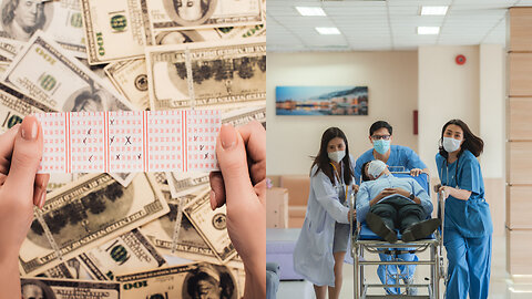 Ganador de lotería lucha por su vida tras tres meses de fiesta con el dinero del premio