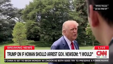 CNN Panel Melts Down After Trump Rips ‘Insurrectionists’ Burning Down LA
