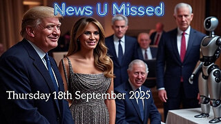 NEWS YOU MISSED WITH PAUL BROOKER & DREW DEMI THURSDAY 18TH SEPTEMBER 2025