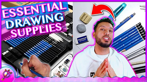 My Drawing Supplies and Materials | Essential Art Materials 