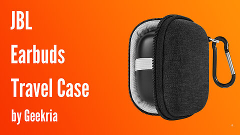 JBL Ecarbuds Case | Geekria