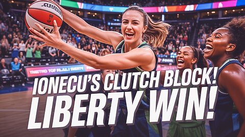 SABRINA IONESCU'S LAST-SECOND BLOCK WINS IT FOR LIBERTY!