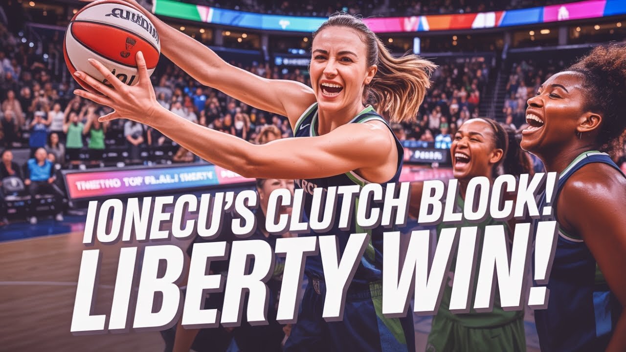 SABRINA IONESCU'S LAST-SECOND BLOCK WINS IT FOR LIBERTY!