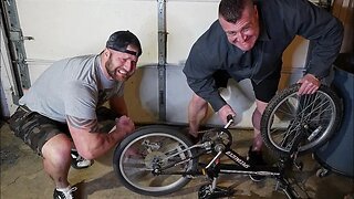 Bike Tire Burn Pain Test!!!