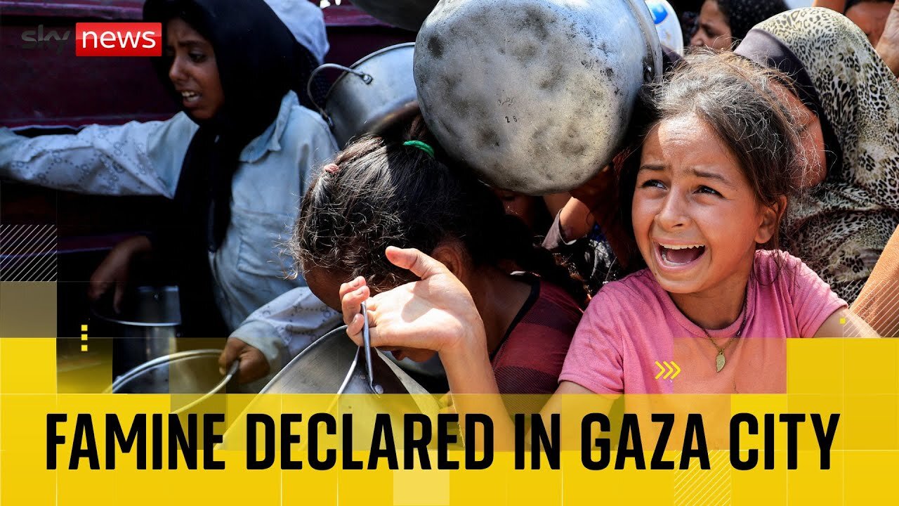 Famine Declared In Gaza City
