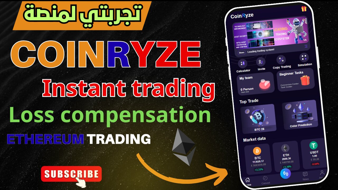 Earn $1,000 from trading with full loss compensation with CoinRise