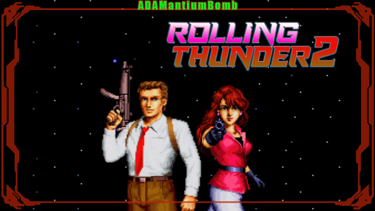 Rolling Thunder 2 – 1991 | Stage 1 – Leila Blitz (Player 2) #ps4 #ps5 #switch #nintendoswitch #sega