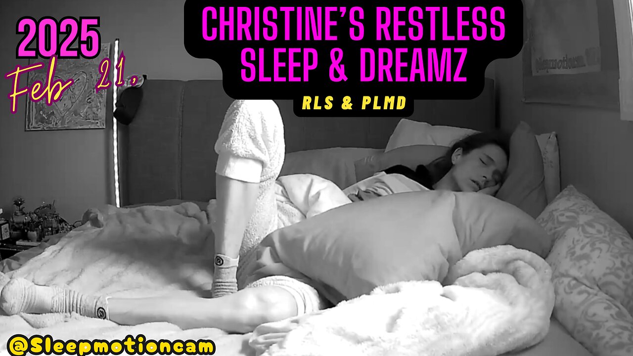 📽️FULL NIGHT SLEEP STREAM😴 Feb 21, 2025 (PLMD) Sick