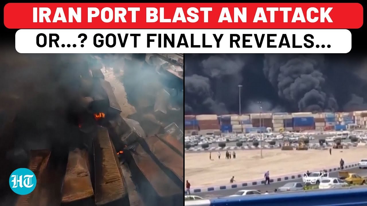 Iran Port Blast Was An Attack Or…: Tehran Govt's Huge Revelation Amid MP's 'Drone Strike' Claim