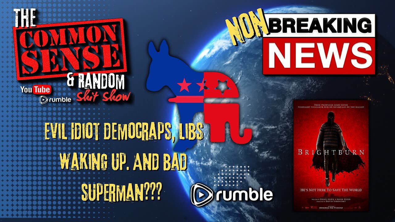 The Common Sense and Random Shit, Show (Insanity, Walking Away and Bad Superman?)